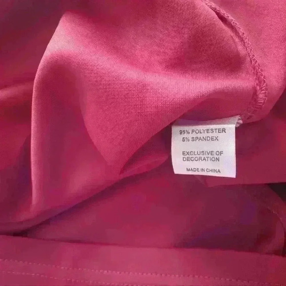 Sequined Red Dress Size Large - Picture 14 of 16